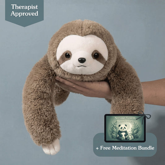 Snoozy the Sloth Weighted Animal